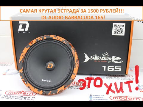 DL Audio Barracuda 165 Видео