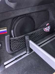 Короб стелс 10" на Porsche Cayenne II и II Рестайлинг в левое крыло