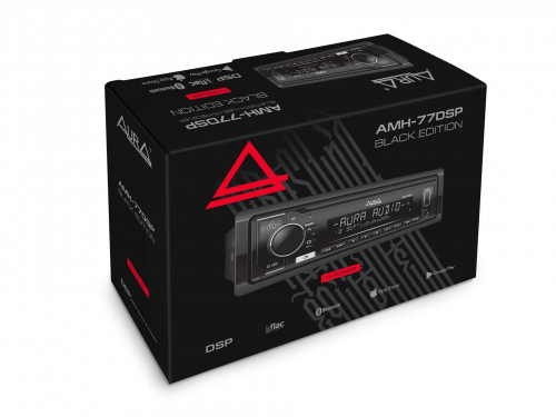 Автомагнитола AurA AMH-77DSP BLACK EDITION
